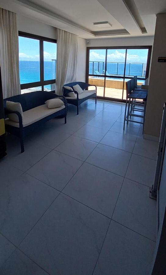 Loft Smart Farol Da Barra, Piscina Rooftop, Beira Mar No Farol Da Barra Apartamento *